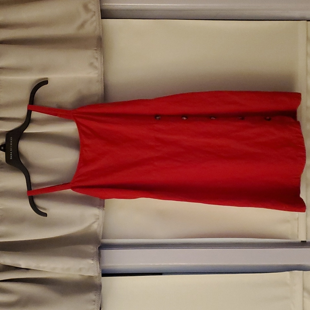 Express Size M Red Sundress